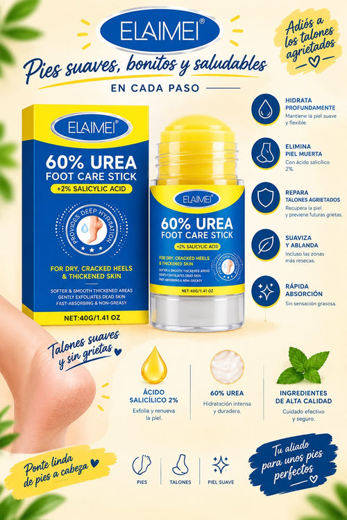 COMBO REPARADOR DE TALONES PIES SUAVES Y LIBRES DE GRIETAS